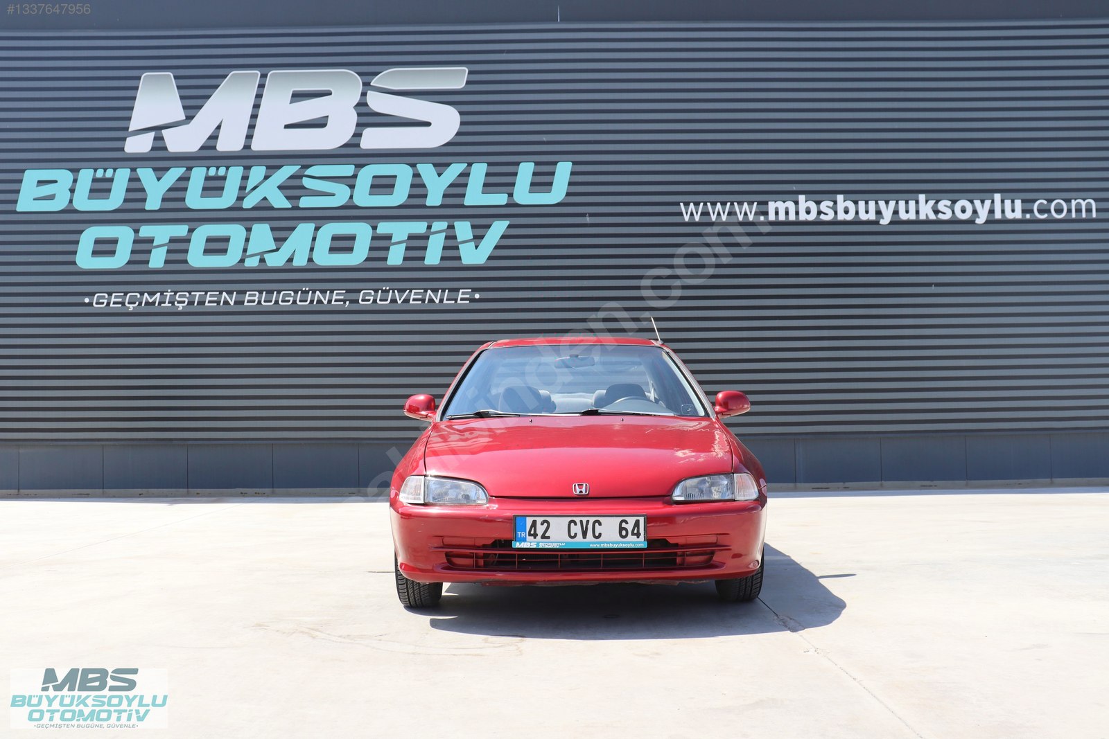 MBS BÜYÜKSOYLUDAN 1994 MODEL HONDA CIVIC 1.5 EX OTOMATİK