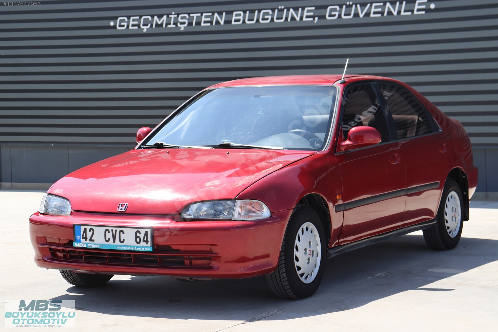 MBS BÜYÜKSOYLUDAN 1994 MODEL HONDA CIVIC 1.5 EX OTOMATİK