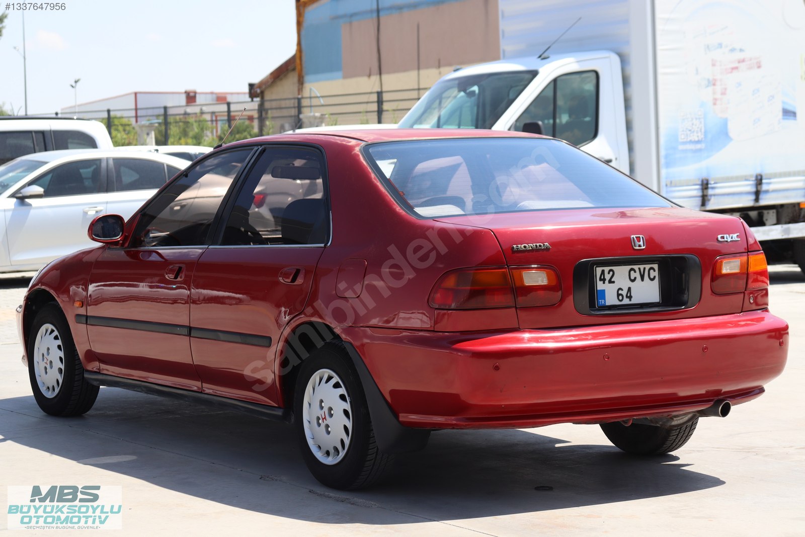 MBS BÜYÜKSOYLUDAN 1994 MODEL HONDA CIVIC 1.5 EX OTOMATİK