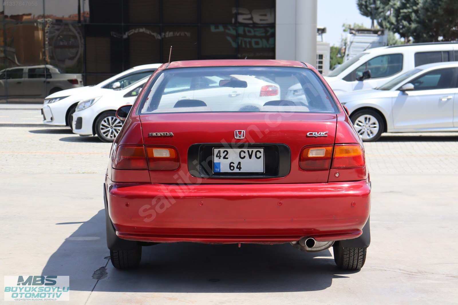 MBS BÜYÜKSOYLUDAN 1994 MODEL HONDA CIVIC 1.5 EX OTOMATİK