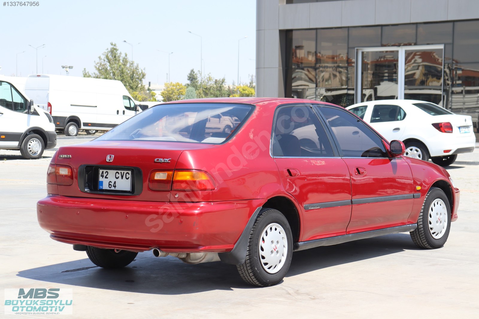 MBS BÜYÜKSOYLUDAN 1994 MODEL HONDA CIVIC 1.5 EX OTOMATİK