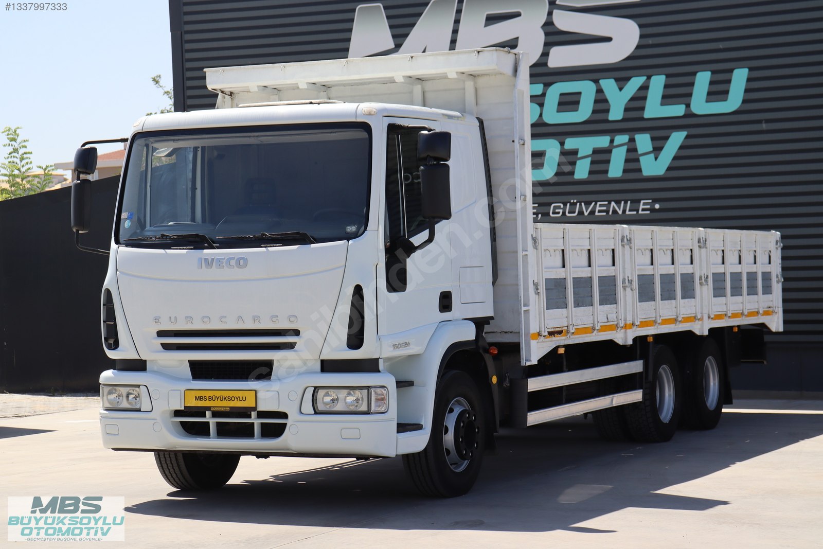 2008 MODEL IVECO EUROCARGO 160E24 AÇIK KASA 10 TEKER KAMYON