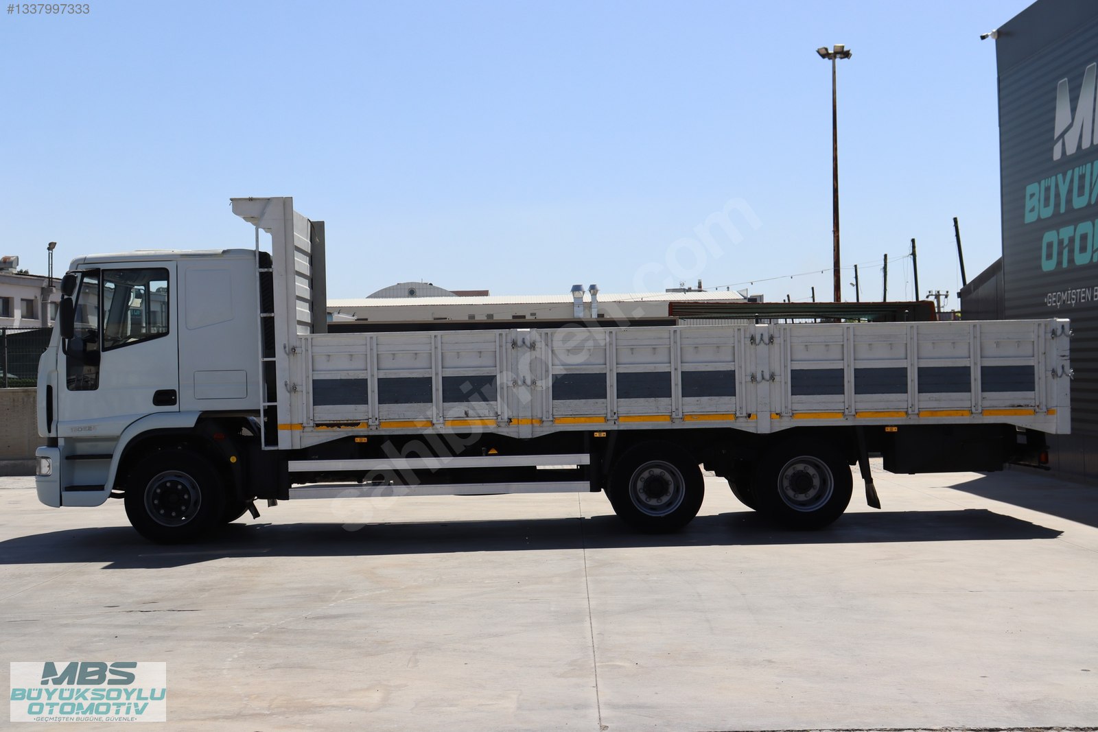 2008 MODEL IVECO EUROCARGO 160E24 AÇIK KASA 10 TEKER KAMYON