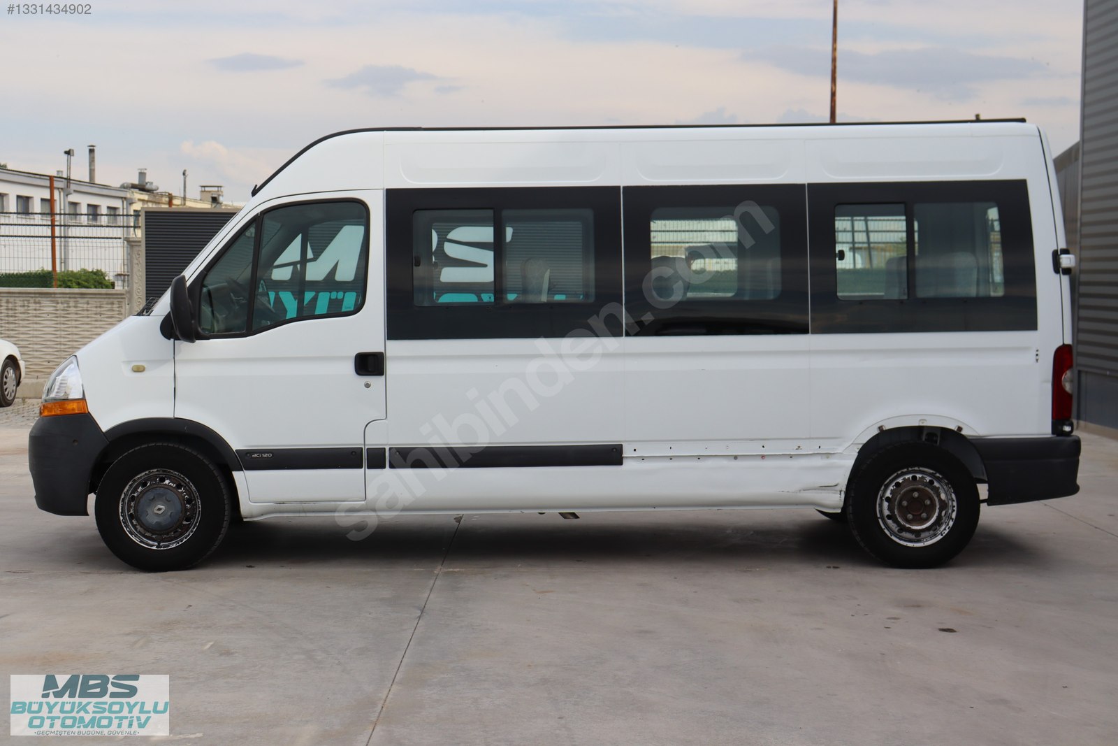 MBS BÜYÜKSOYLU'DAN 2008 MODEL RENAULT MASTER 14+1 MİNİBÜS