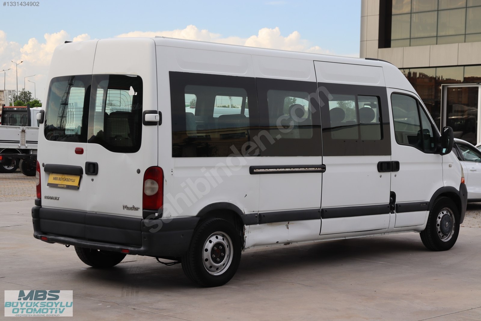MBS BÜYÜKSOYLU'DAN 2008 MODEL RENAULT MASTER 14+1 MİNİBÜS