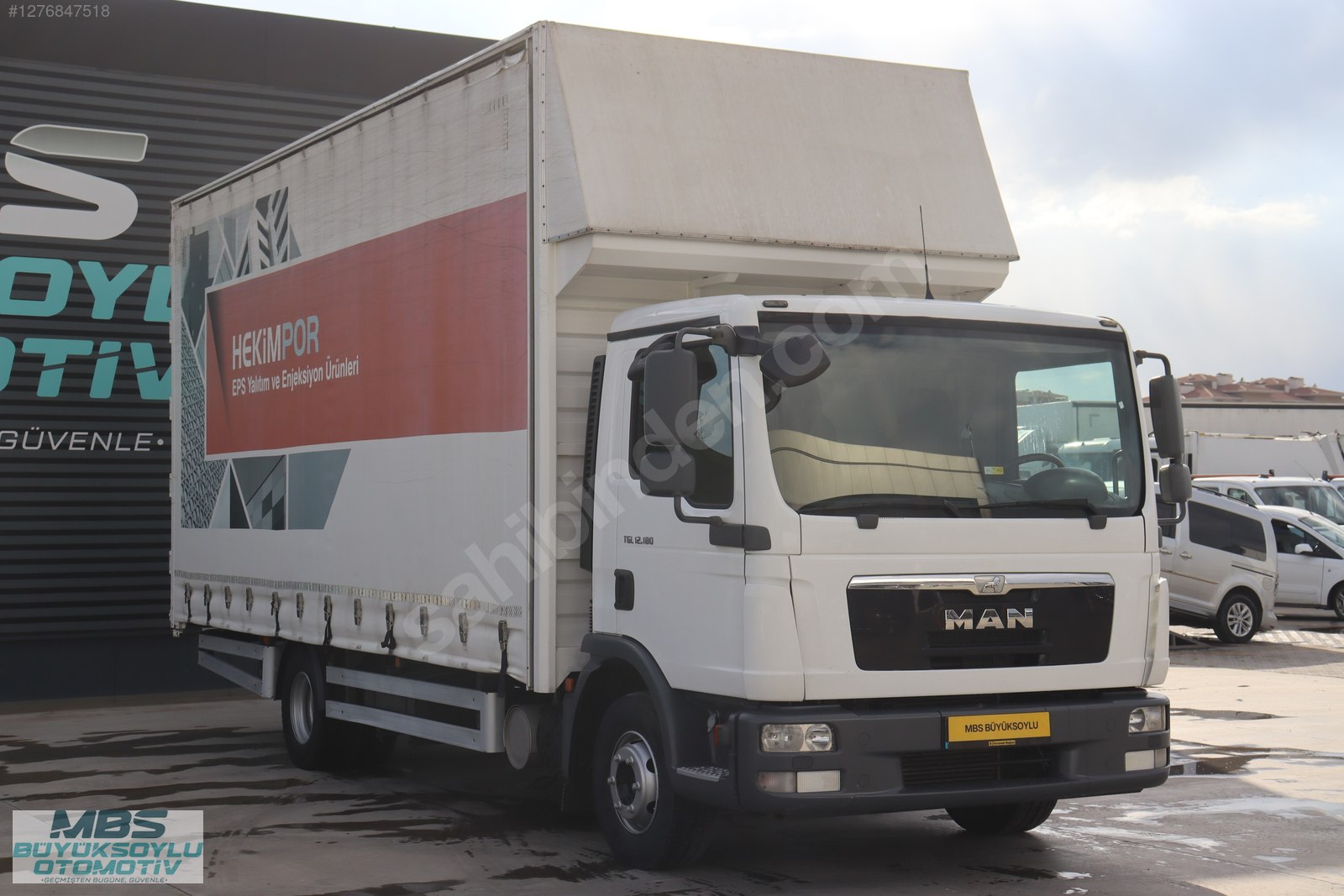 2017 MODEL MAN TGL 12.180 6 TEKER KAYAR PERDELİ KAMYON