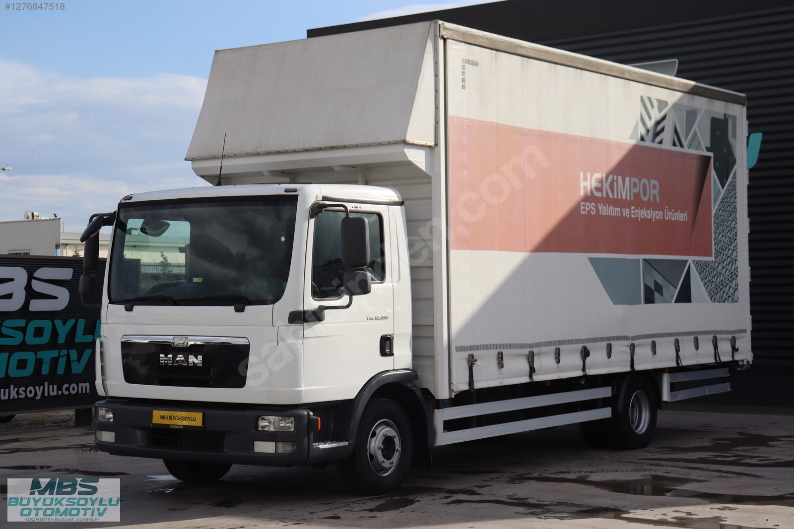 2017 MODEL MAN TGL 12.180 6 TEKER KAYAR PERDELİ KAMYON