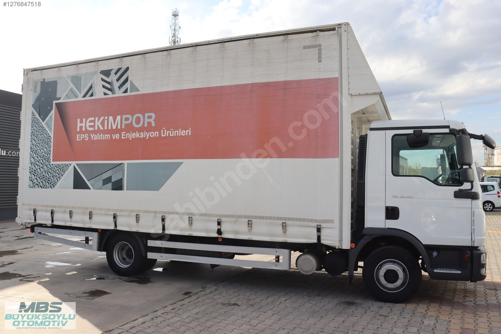 2017 MODEL MAN TGL 12.180 6 TEKER KAYAR PERDELİ KAMYON