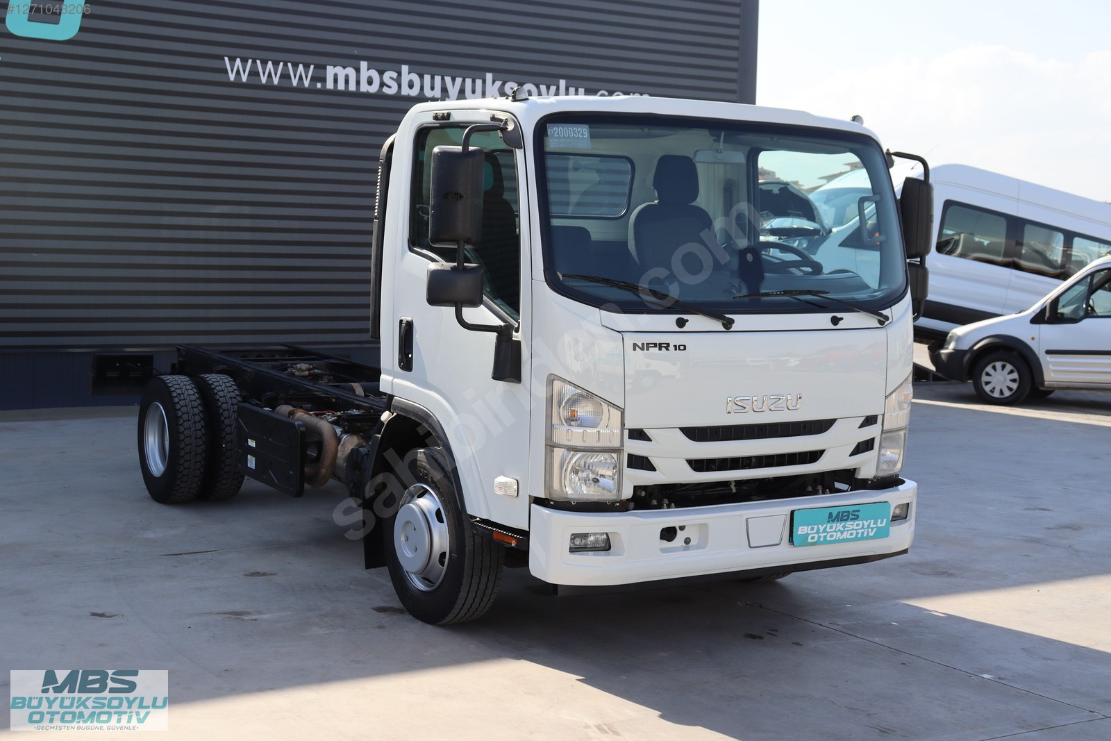 MBS BÜYÜKSOYLU'DAN 2022 MODEL ISUZU NPR 10 KLİMALI ŞASE KAMYON