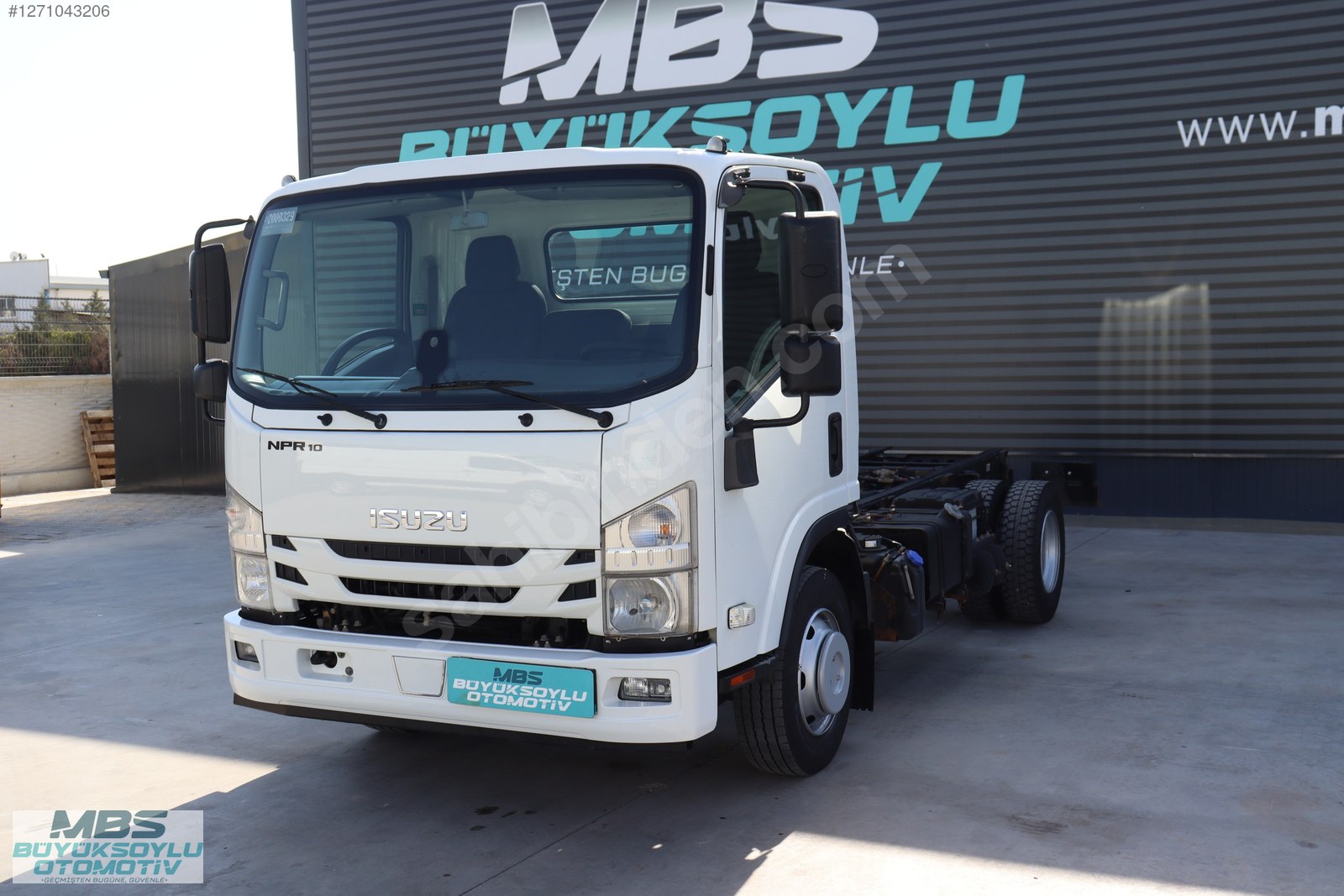 MBS BÜYÜKSOYLU'DAN 2022 MODEL ISUZU NPR 10 KLİMALI ŞASE KAMYON