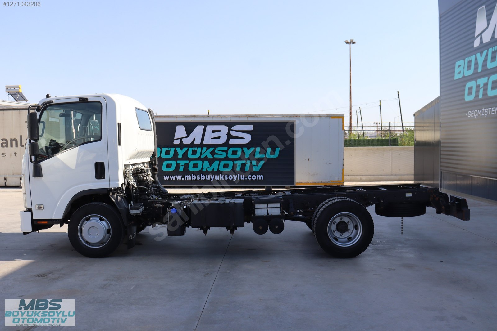 MBS BÜYÜKSOYLU'DAN 2022 MODEL ISUZU NPR 10 KLİMALI ŞASE KAMYON