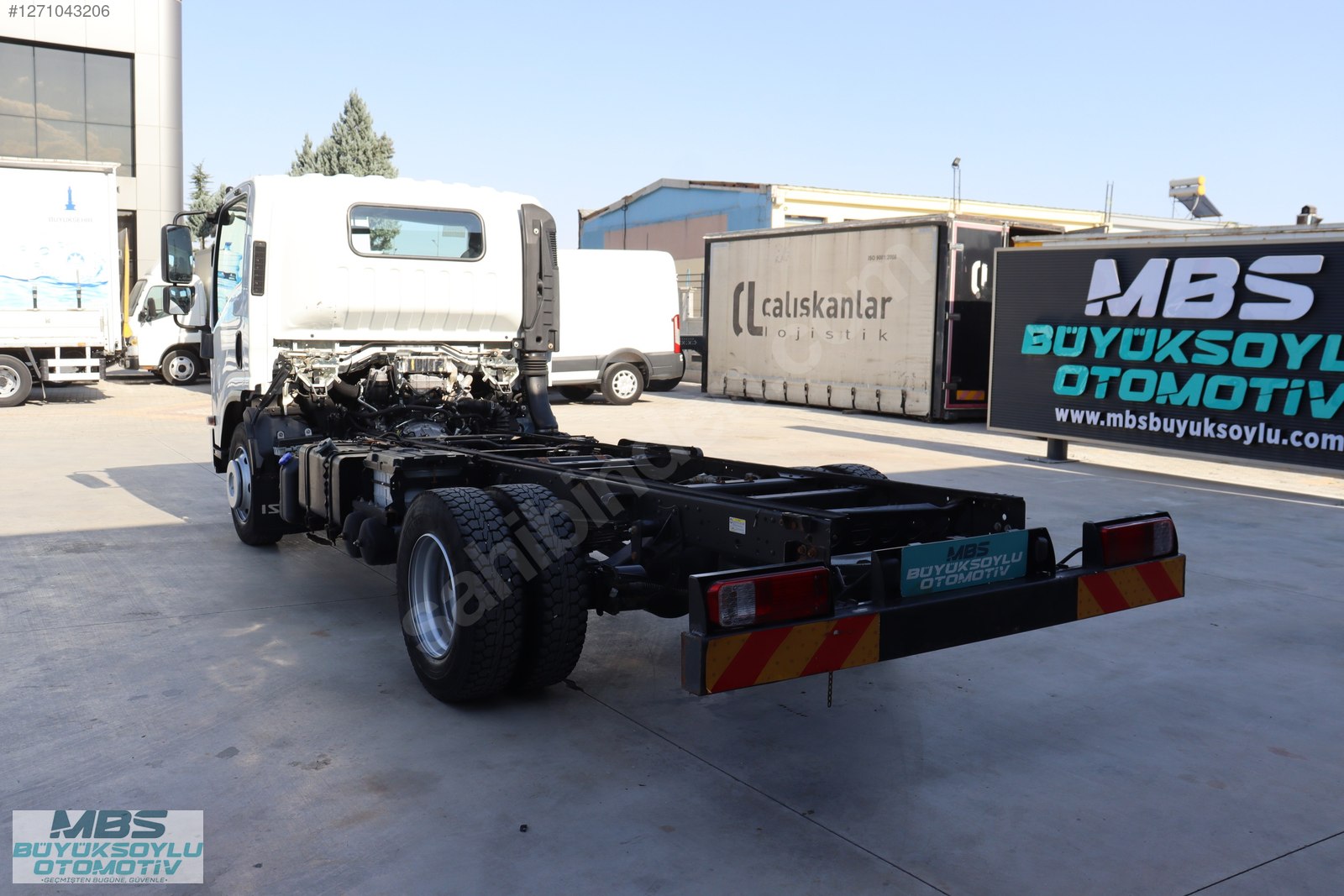 MBS BÜYÜKSOYLU'DAN 2022 MODEL ISUZU NPR 10 KLİMALI ŞASE KAMYON