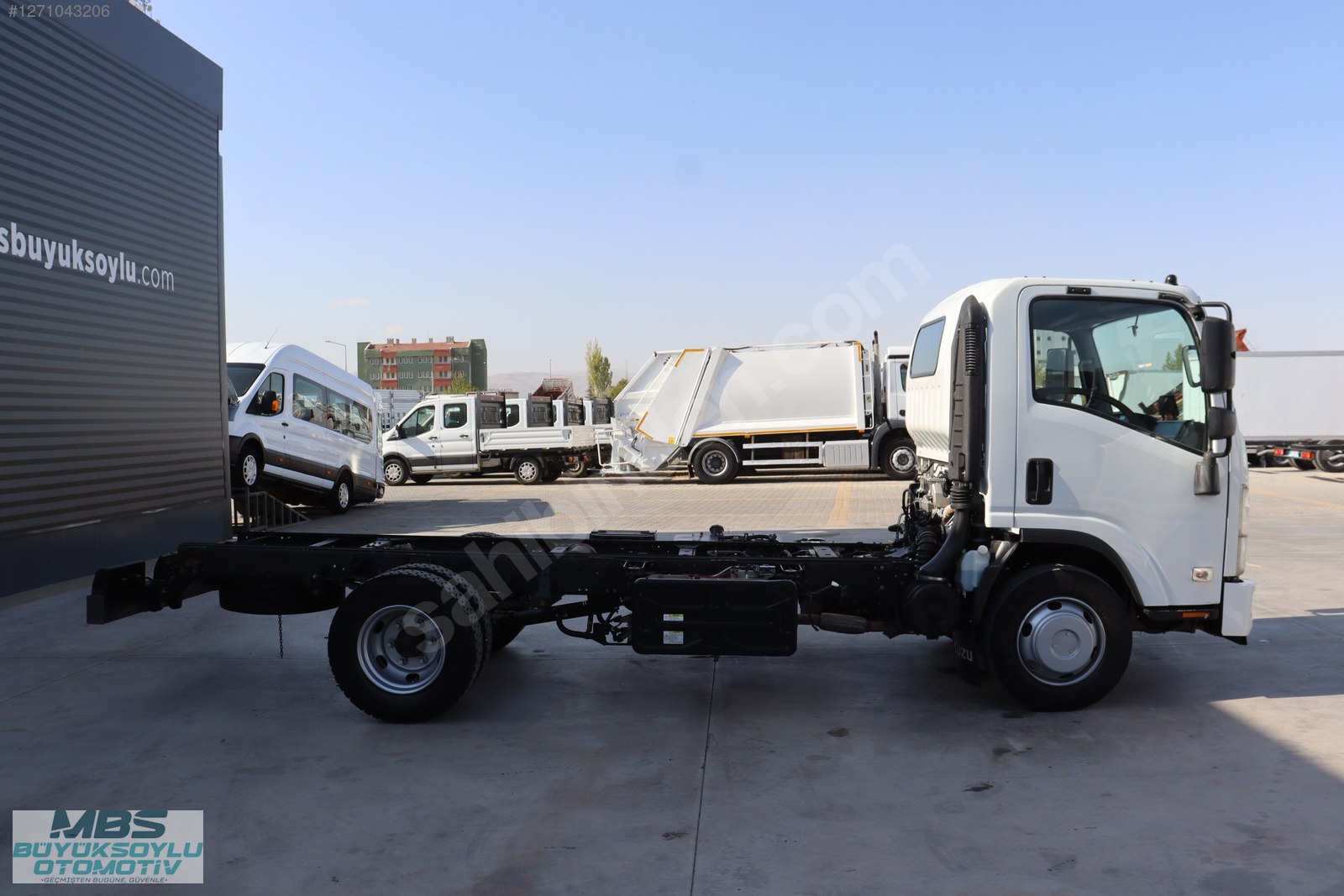 MBS BÜYÜKSOYLU'DAN 2022 MODEL ISUZU NPR 10 KLİMALI ŞASE KAMYON