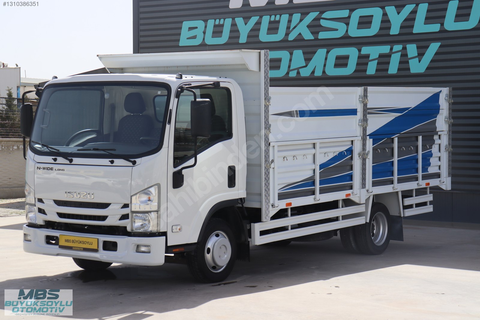 2018 MODEL ISUZU N-WİDE LONG ÇİFT İLAVELİ SAÇ KASA KAMYONET