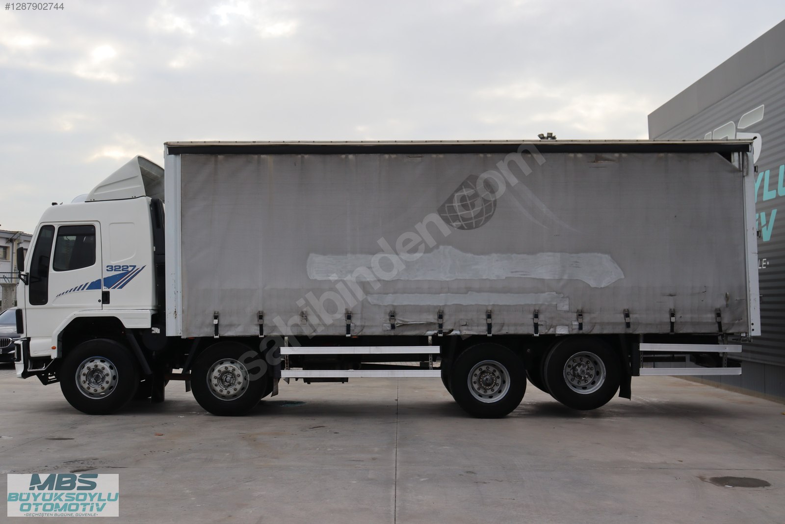 MBS BÜYÜKSOYLU'DAN 2000 MODEL CARGO 3227 C KAYAR PERDELİ KAMYON