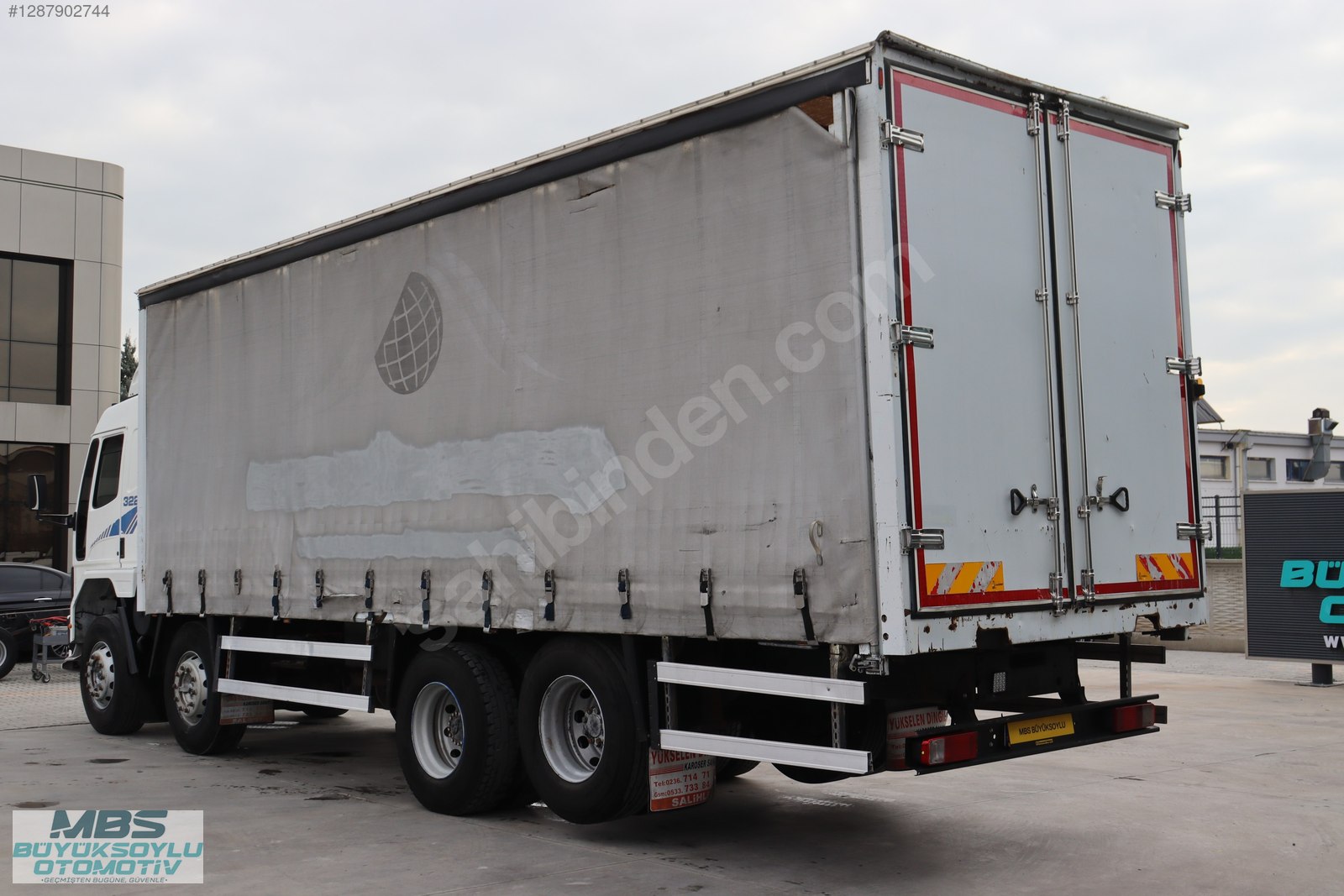 MBS BÜYÜKSOYLU'DAN 2000 MODEL CARGO 3227 C KAYAR PERDELİ KAMYON