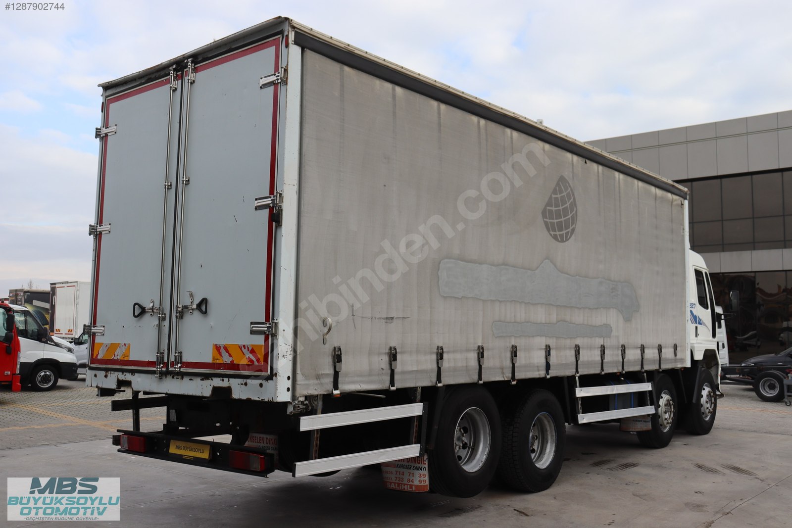 MBS BÜYÜKSOYLU'DAN 2000 MODEL CARGO 3227 C KAYAR PERDELİ KAMYON