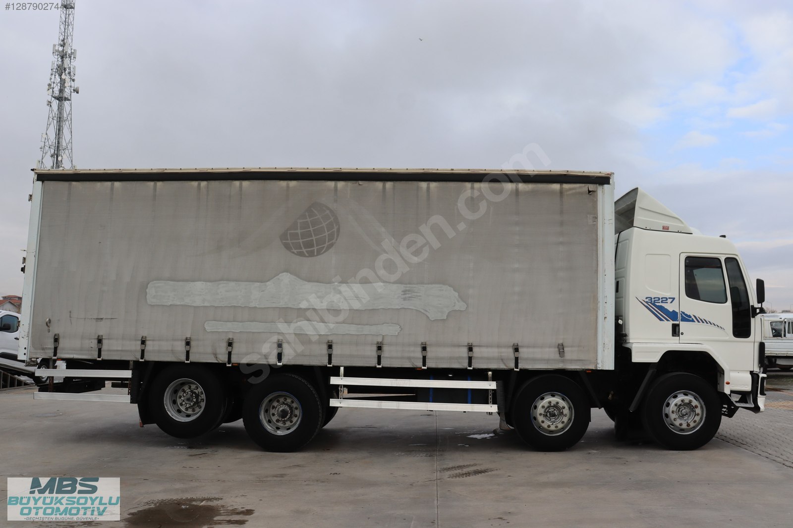 MBS BÜYÜKSOYLU'DAN 2000 MODEL CARGO 3227 C KAYAR PERDELİ KAMYON