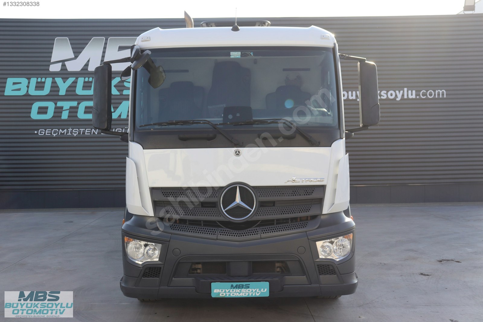 MBS BÜYÜKSOYLUDAN 2021 ACTROS 1832 13+1.5M³ HİDRO-MAK ÇÖP KAMYON