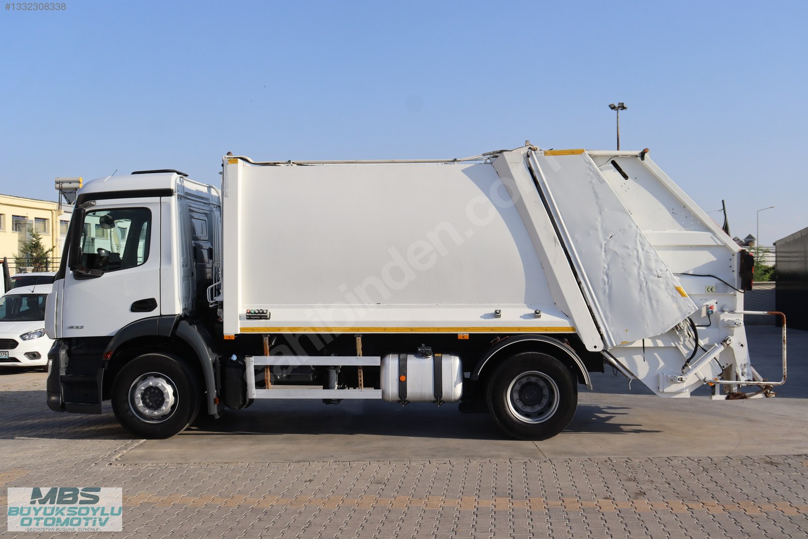 MBS BÜYÜKSOYLUDAN 2021 ACTROS 1832 13+1.5M³ HİDRO-MAK ÇÖP KAMYON