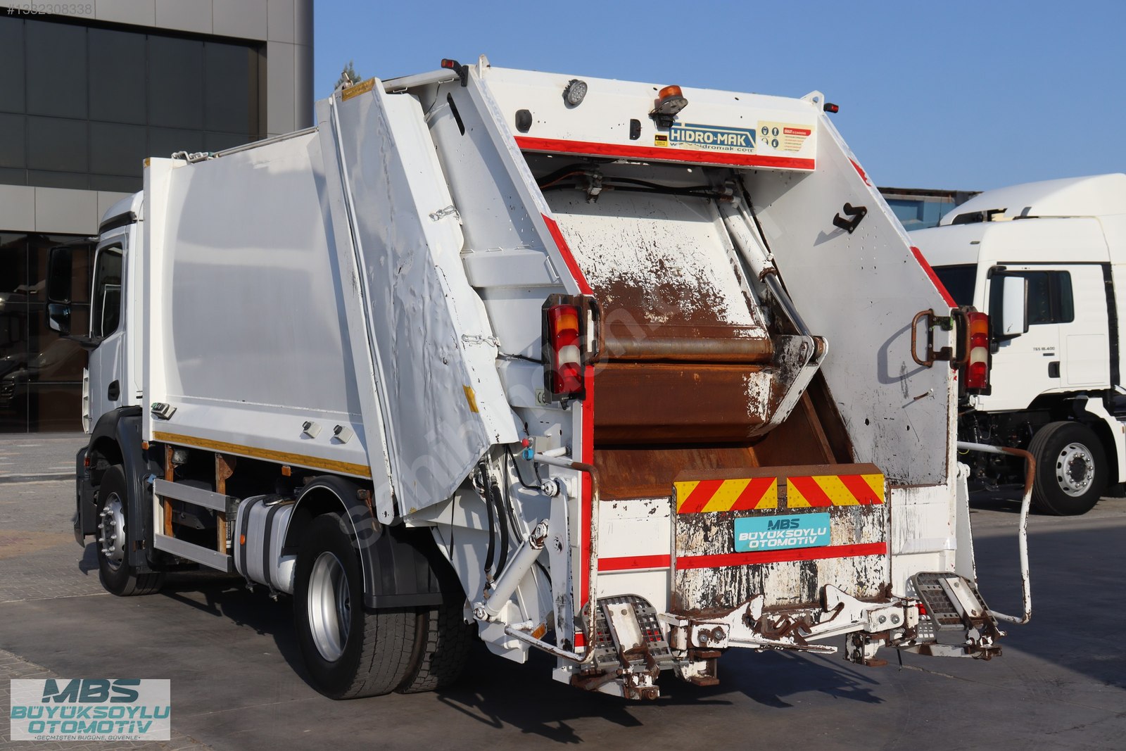 MBS BÜYÜKSOYLUDAN 2021 ACTROS 1832 13+1.5M³ HİDRO-MAK ÇÖP KAMYON