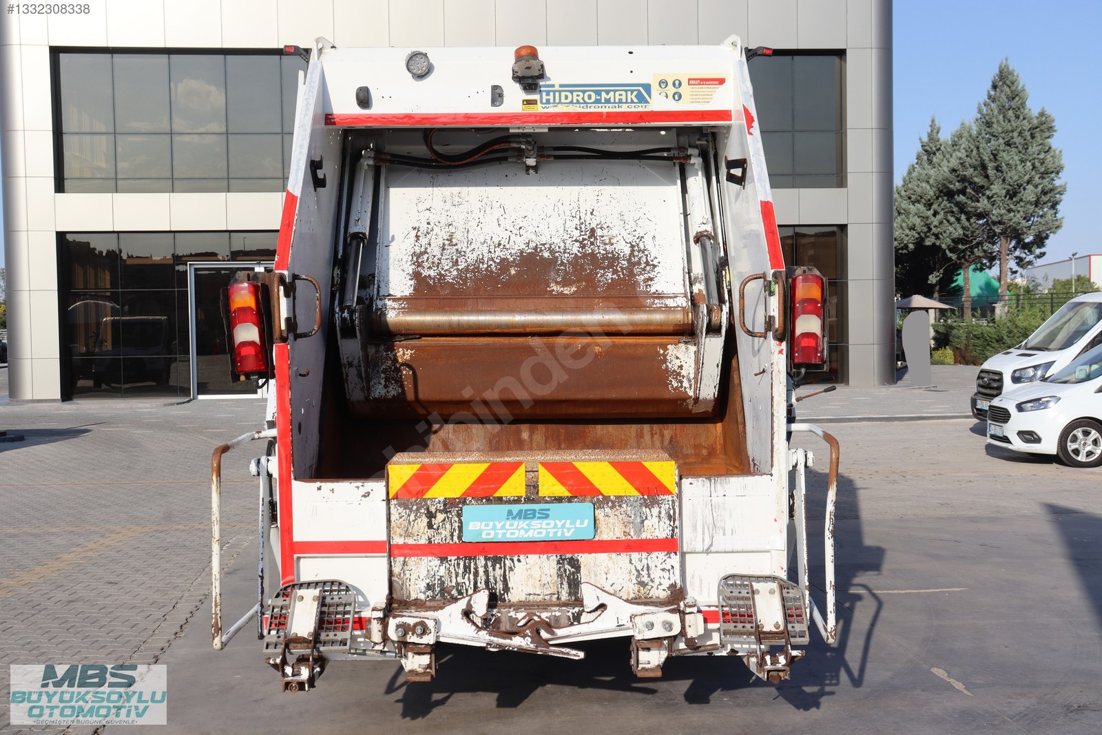 MBS BÜYÜKSOYLUDAN 2021 ACTROS 1832 13+1.5M³ HİDRO-MAK ÇÖP KAMYON