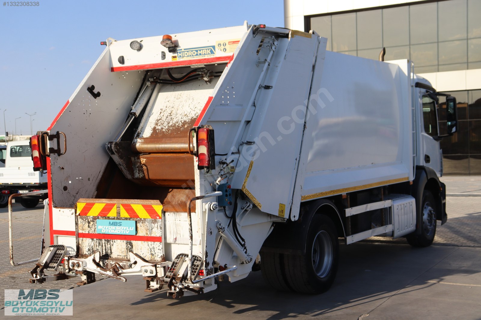 MBS BÜYÜKSOYLUDAN 2021 ACTROS 1832 13+1.5M³ HİDRO-MAK ÇÖP KAMYON