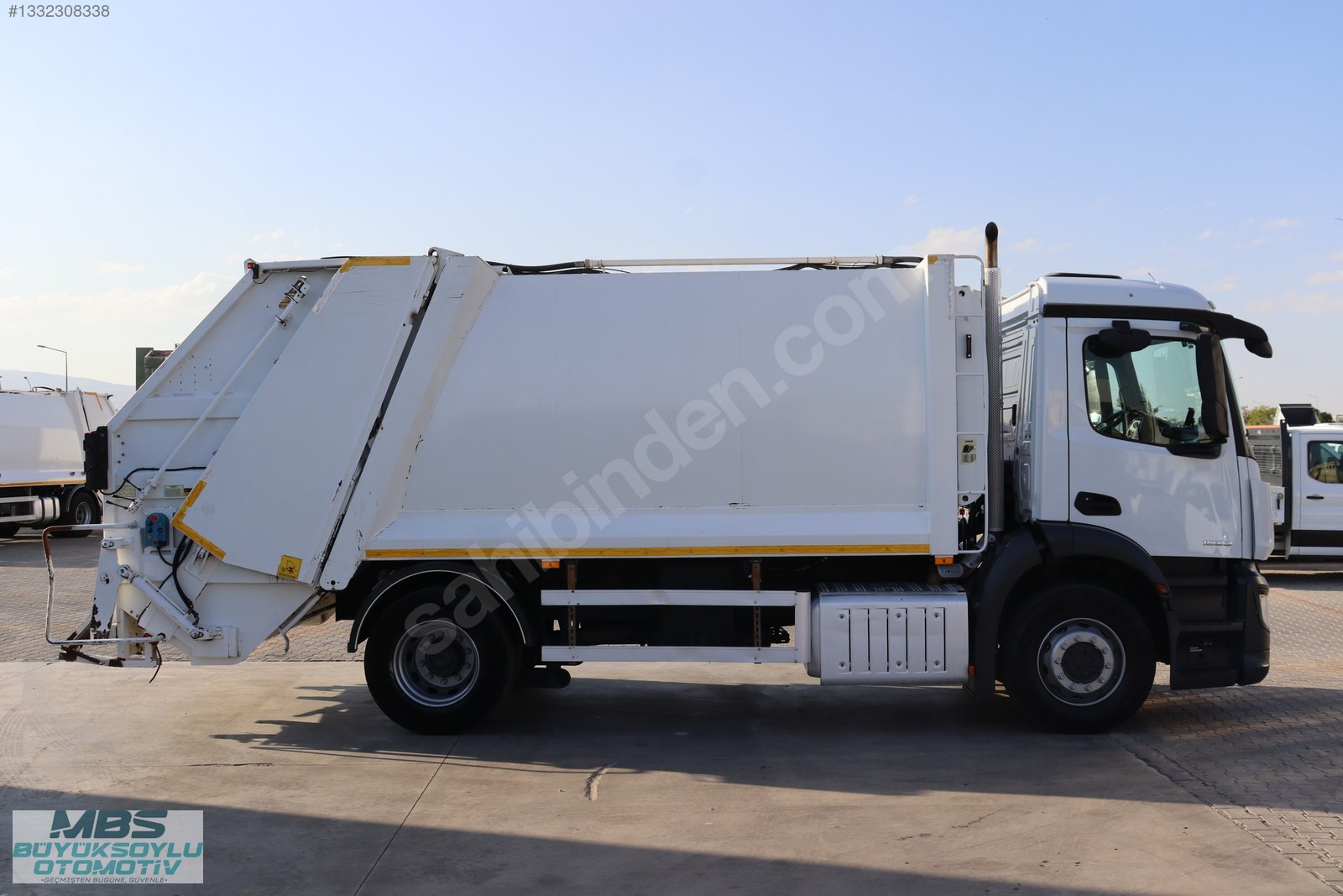 MBS BÜYÜKSOYLUDAN 2021 ACTROS 1832 13+1.5M³ HİDRO-MAK ÇÖP KAMYON