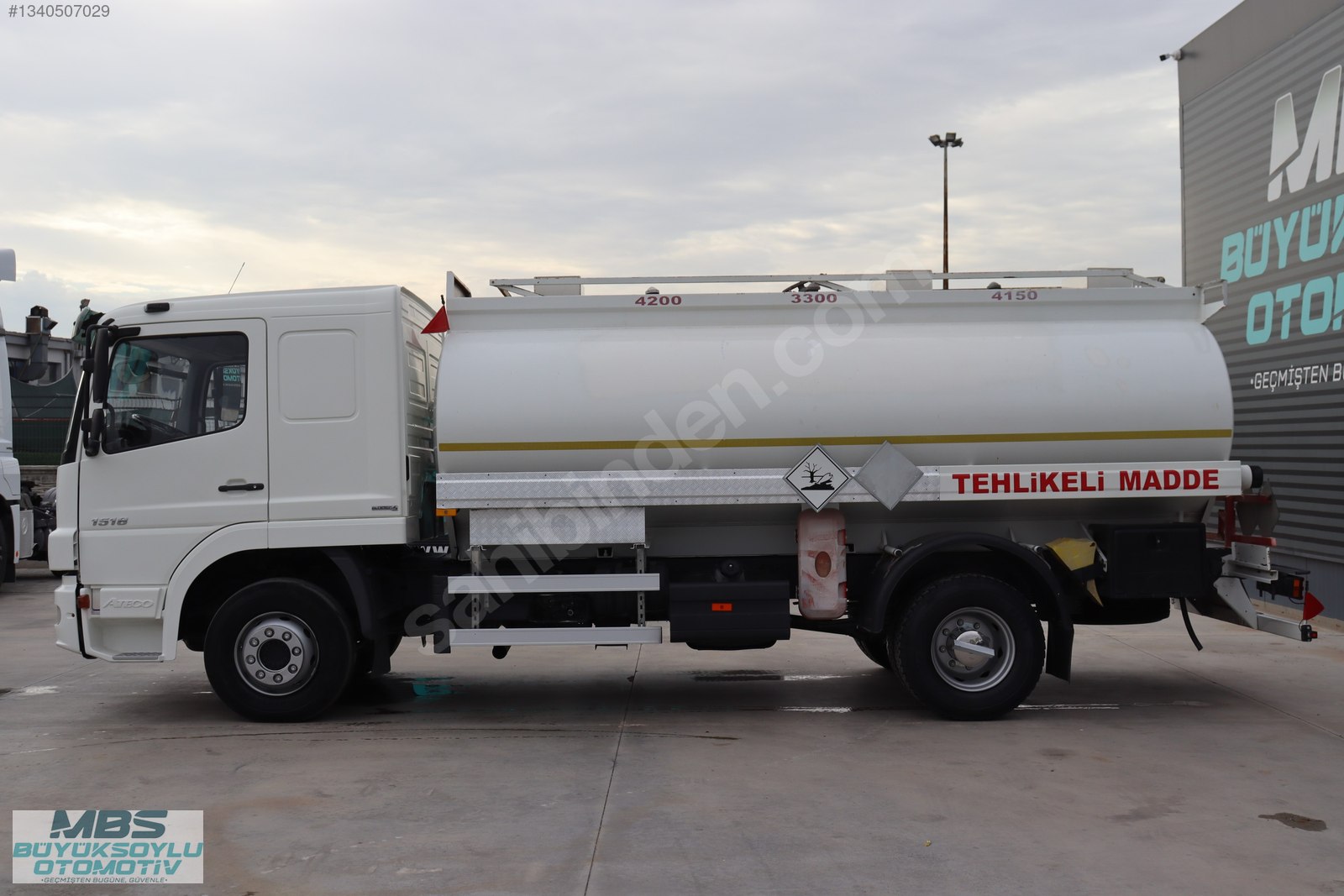 ADR + KABİN KLİMA 2012 MERCEDES ATEGO 1518 AKARYAKIT TANKERİ