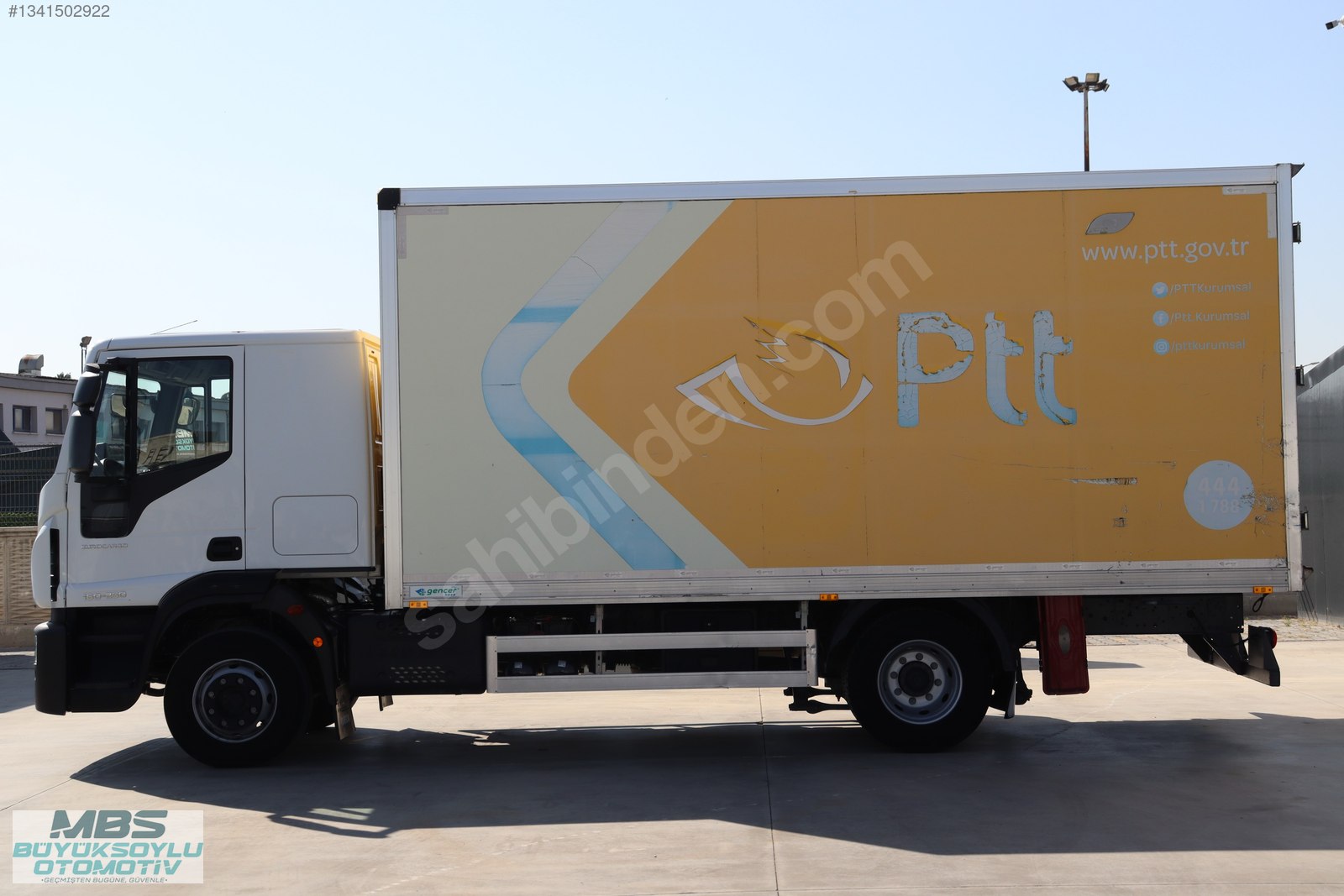 2022 MODEL IVECO EUROCARGO 160E25 KAPALI KASA KAMYON