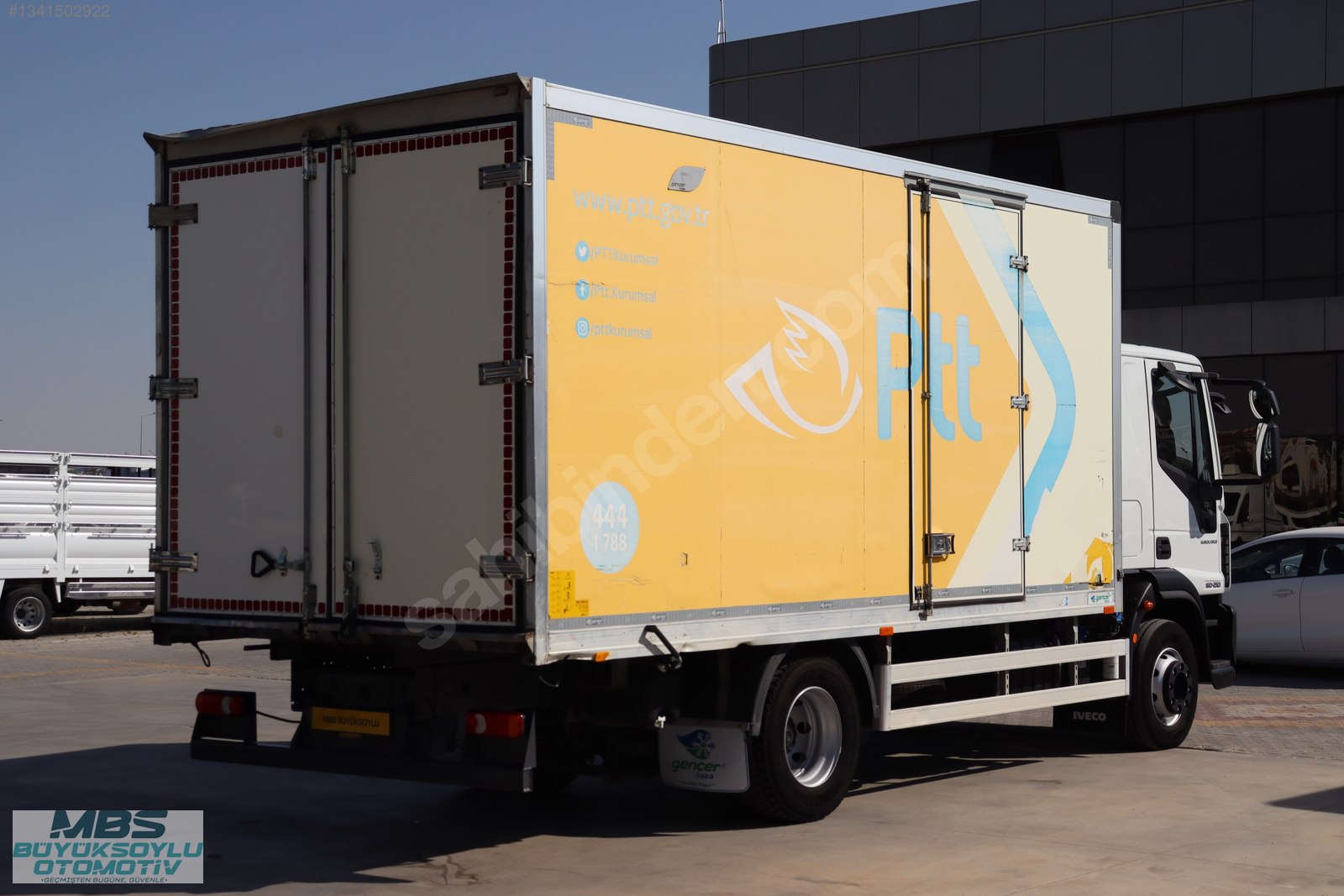 2022 MODEL IVECO EUROCARGO 160E25 KAPALI KASA KAMYON