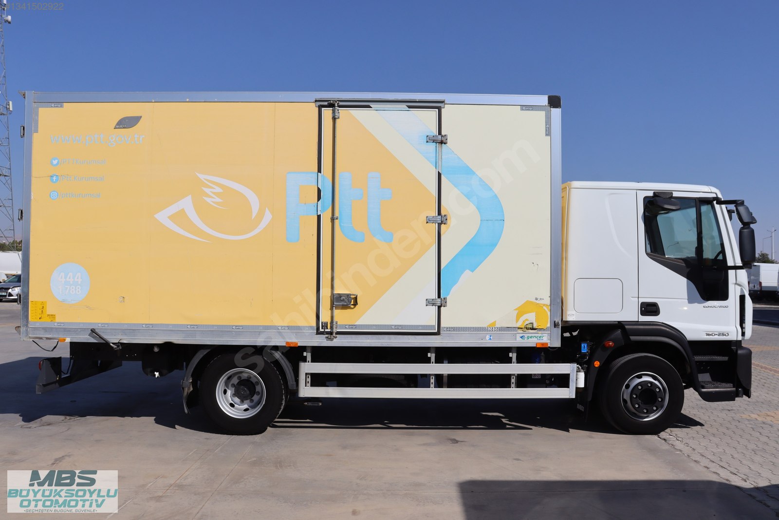 2022 MODEL IVECO EUROCARGO 160E25 KAPALI KASA KAMYON