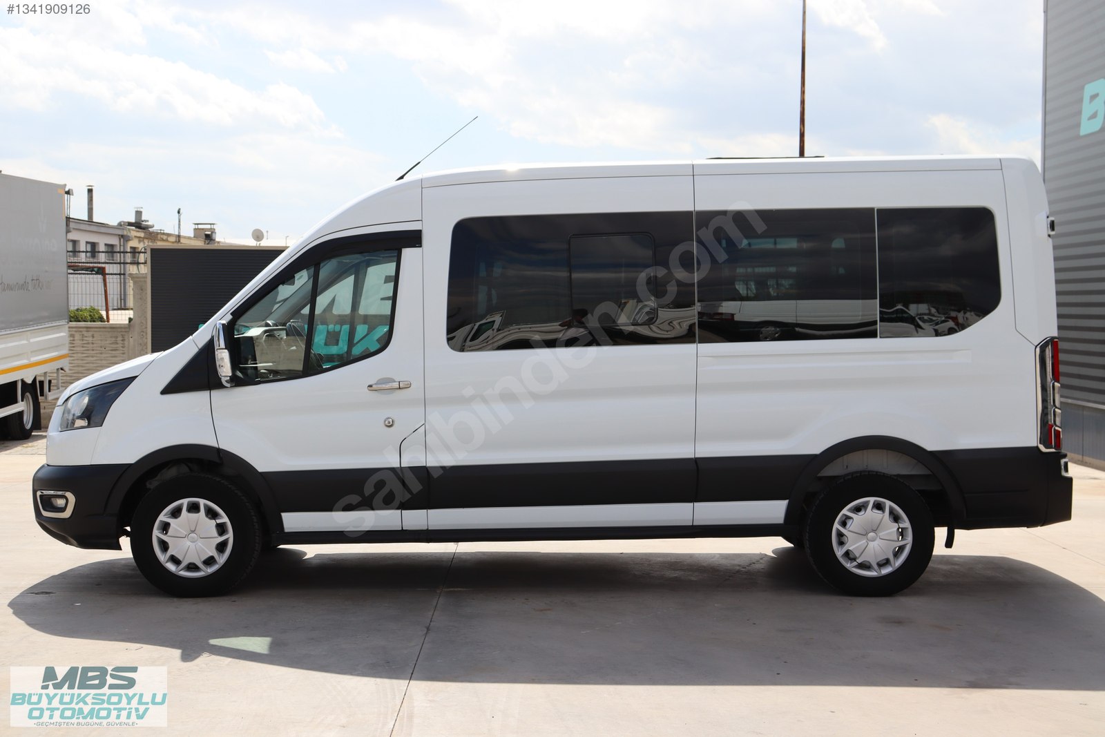 MBS BÜYÜKSOYLUDAN 2022 MODEL FORD TRANSIT 350L 14+1 MİNİBÜS
