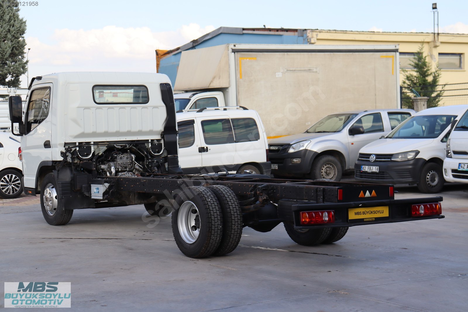 MBS BÜYÜKSOYLU'DAN 2014 MODEL CANTER TF B75L ŞASE KAMYON