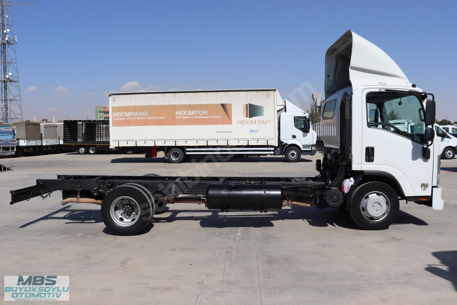 MBSBÜYÜKSOYLU'DAN 2015 MODEL ISUZU NPR 8 ŞASE KAMYON